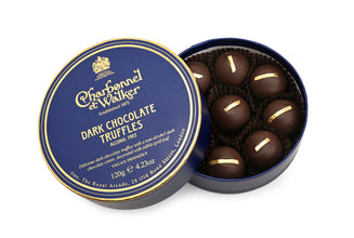 Dark Chocolate Truffles with edible Gold Leaf 120g