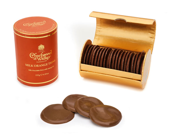 Milk Chocolate Orange Thins 200g