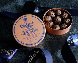 Milk Sea Salt Caramel Praline Truffles 100g
