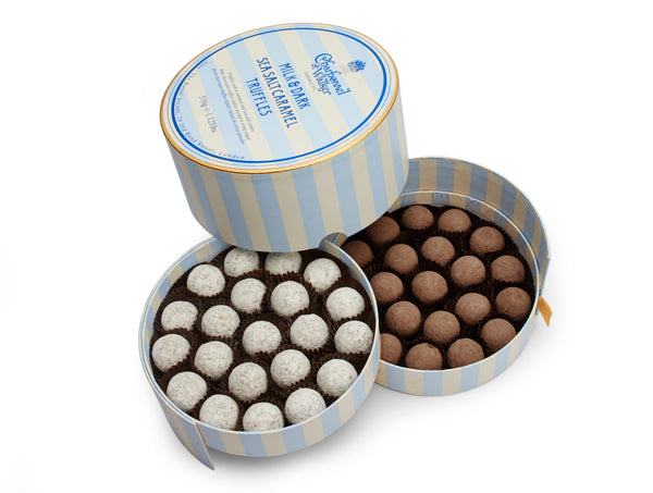 Milk & Dark Sea Salt Caramel Truffles 510g – Charbonnel et