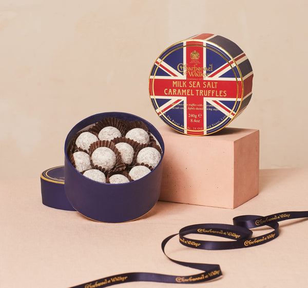 Union Jack Milk Sea Salt Caramel Truffles 240g