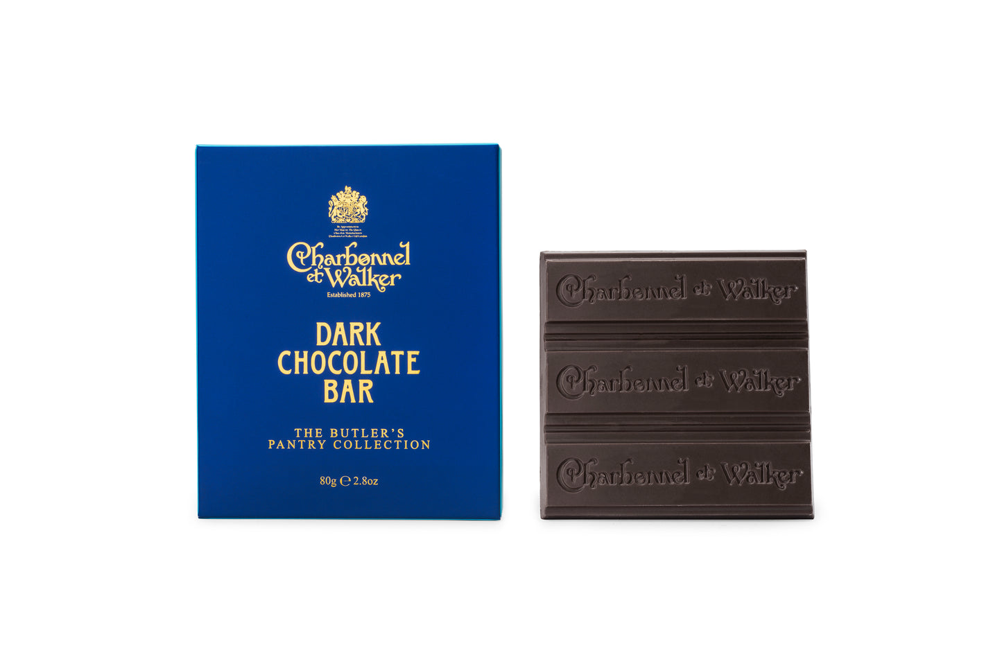 Dark Chocolate ‘Butler’ bar 80g