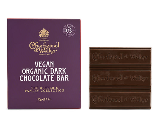 Vegan Organic Dark Chocolate Butler bar 80g