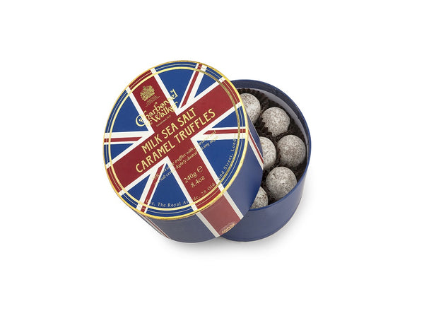 Union Jack Milk Sea Salt Caramel Truffles 240g