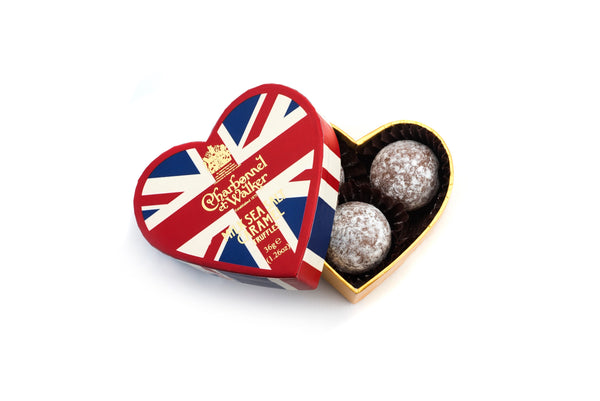 Union Jack Milk Sea Salt Caramel Truffles 36g